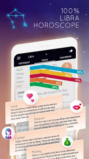 Libra Horoscope - Daily Zodiac screenshot 1