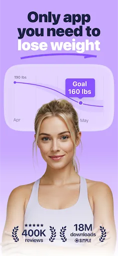 Simple・AI Weight Loss & Health screenshot 1