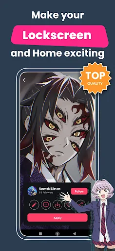 +9000000 Anime Live Wallpapers screenshot 5