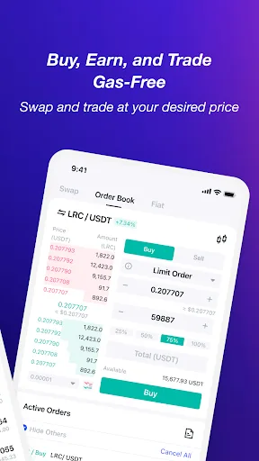 Loopring Wallet: L2 Dex & Defi screenshot 2