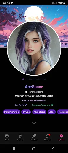 AceSpace: Dating & Friendships screenshot 2