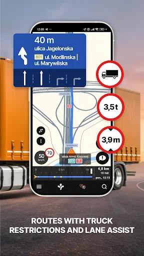 Odysseus GPS Truck Navigation screenshot 2