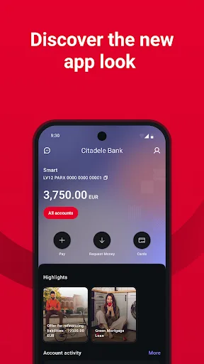 Citadele Bank screenshot 1