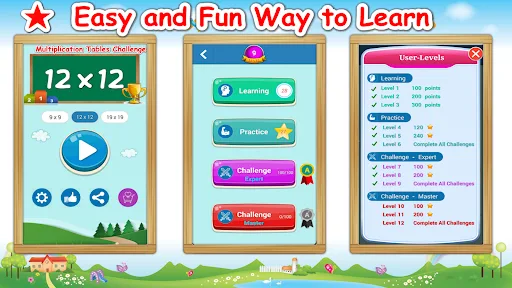 Multiplication Tables Game screenshot 3
