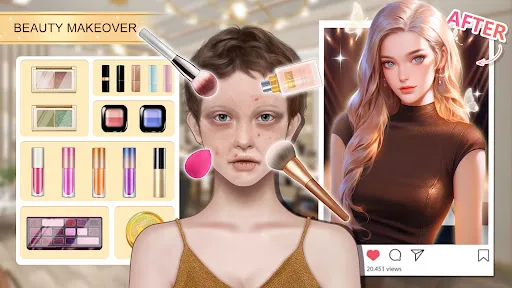 Beauty Makeover - Makeup Game screenshot 3