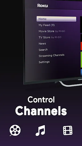Rokie - Roku TV Remote Control screenshot 1