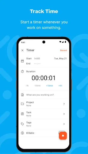 Clockify — Time Tracker screenshot 2