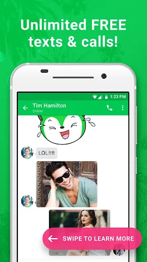 Nextplus: Phone # Text + Call screenshot 1