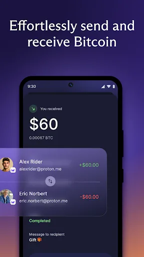 Proton Wallet: Secure Bitcoin screenshot 2