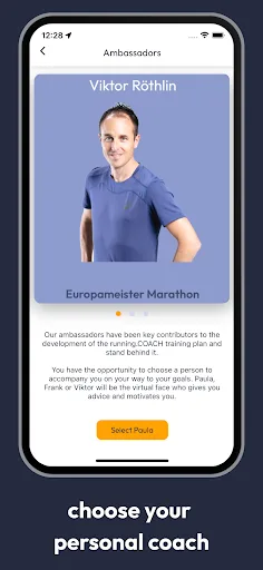 running.COACH - training plan screenshot 1