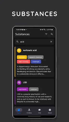 TripSit Mobile screenshot 1