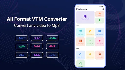 Video to Mp3 - Audio Converter screenshot 1
