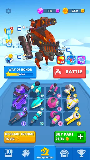 Armored Robots: Mech Wars PvP screenshot 1