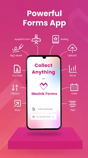 Mezink Type Form Survey Quiz screenshot 1