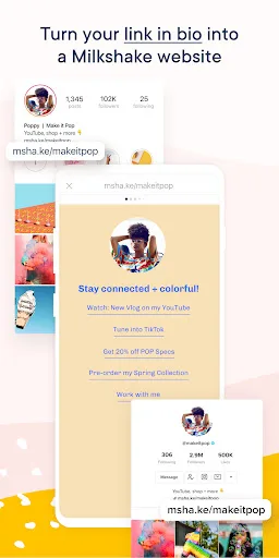 Milkshake — Website Builder screenshot 1