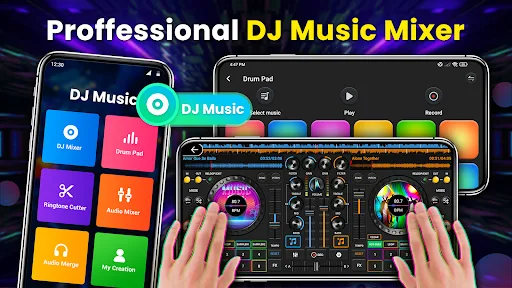 DJ Music Mixer - 3D DJ Player screenshot 1