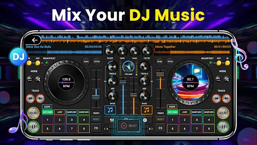 DJ Music Mixer - 3D DJ Player screenshot 2