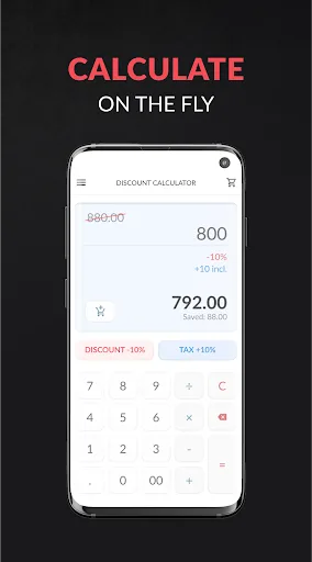 Discount and tax percentage ca screenshot 3