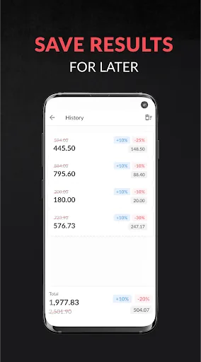Discount and tax percentage ca screenshot 4