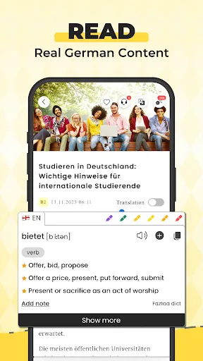 Todaii: Learn German A1-C1 screenshot 2
