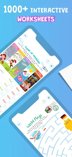 Learning worksheets for kids screenshot 2