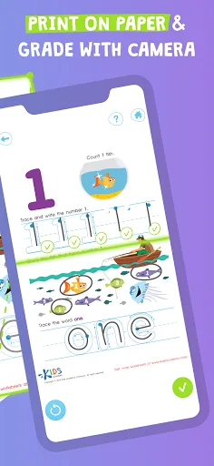 Learning worksheets for kids screenshot 4