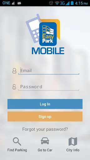 EasyPark Mobile Bermuda screenshot 1