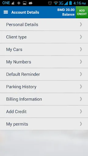 EasyPark Mobile Bermuda screenshot 5