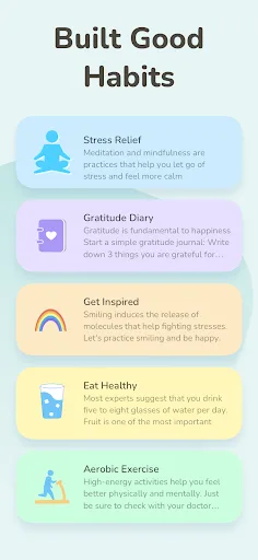 Mood Tracker: Self-Care Habits screenshot 3