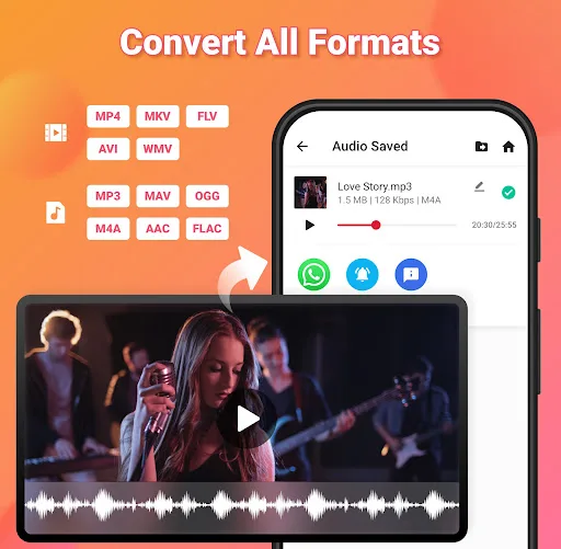 Video to MP3 - Video to Audio screenshot 1