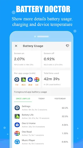 Battery Doctor, Battery Life screenshot 4
