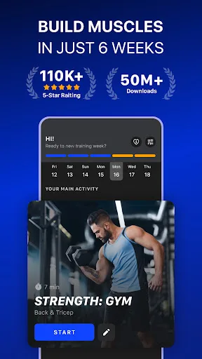 Muscle Booster Workout Planner screenshot 2