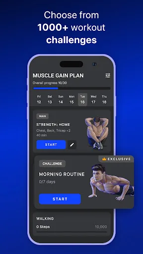 Muscle Booster Workout Planner screenshot 5