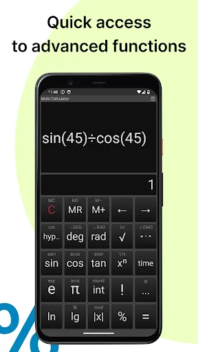 Calculator MobiCalc screenshot 4