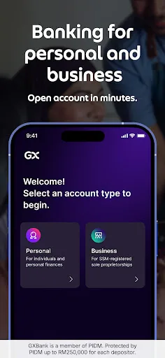 GXBank screenshot 1
