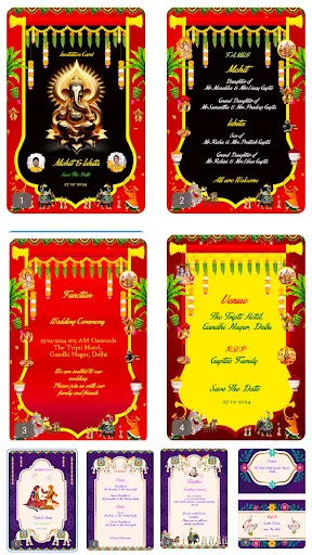 Quick Invitation Card Maker screenshot 3