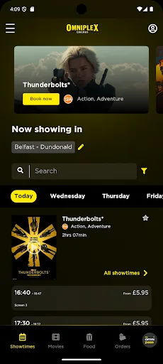Omniplex Cinemas screenshot 1