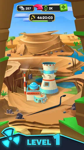 Nuclear Tycoon: idle simulator screenshot 1