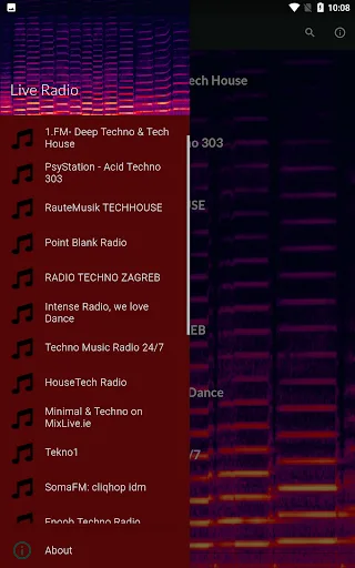 Techno Radio Full - Electronic screenshot 2