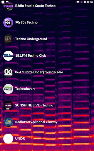 Techno Radio Full - Electronic screenshot 4