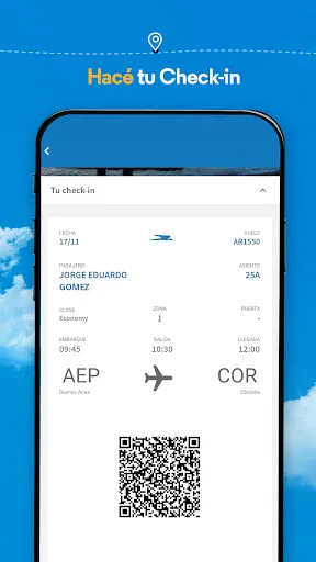 Aerolíneas Argentinas screenshot 3
