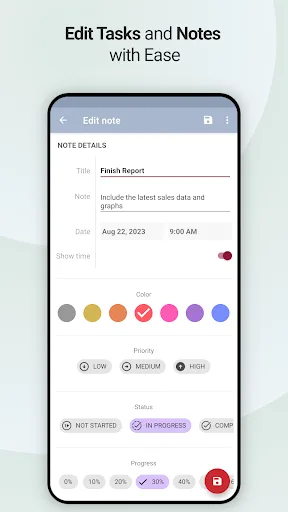 Weekly Calendar: Tasks & Notes screenshot 5