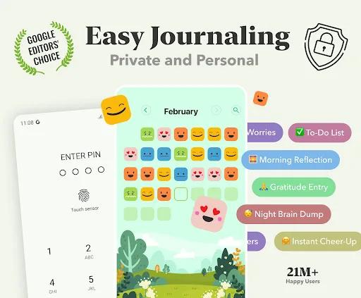 Daylio Journal - Mood Tracker screenshot 1