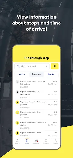 ECOLINES - bus tickets screenshot 5