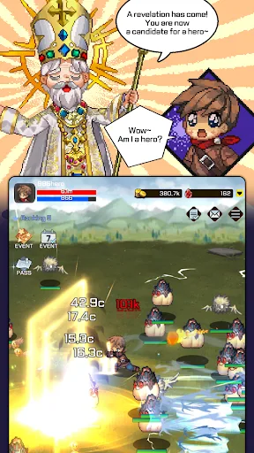 Idle 999th Hero:AFK RPG screenshot 1