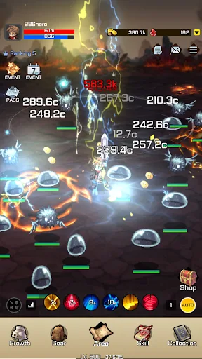 Idle 999th Hero:AFK RPG screenshot 5