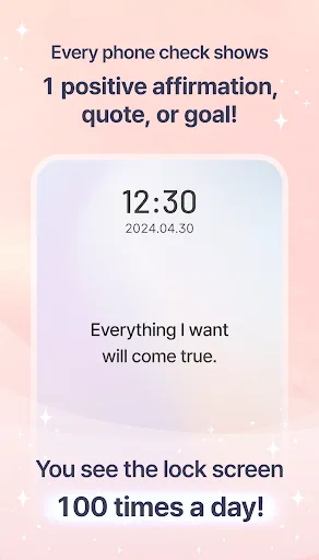 Yessi (Affirmations+Alarm) screenshot 1