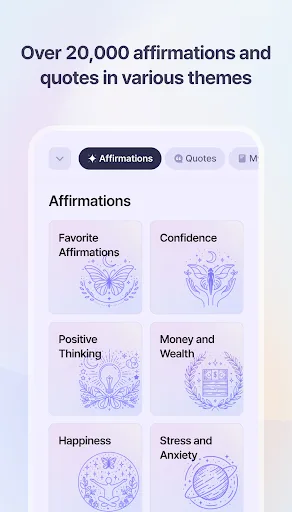 Yessi (Affirmations+Alarm) screenshot 3