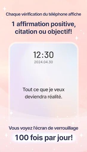Yessi (Affirmations+alarme) screenshot 1