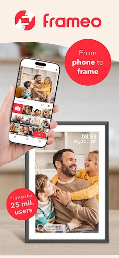 Frameo: Share to photo frames screenshot 1